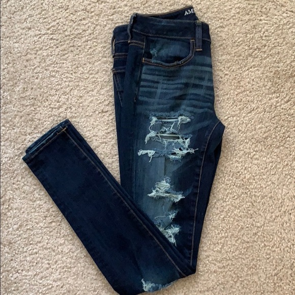American Eagle Outfitters Pants - NEVER WORN SIZE 4 AMERICAN EAGLE JEGGINGS